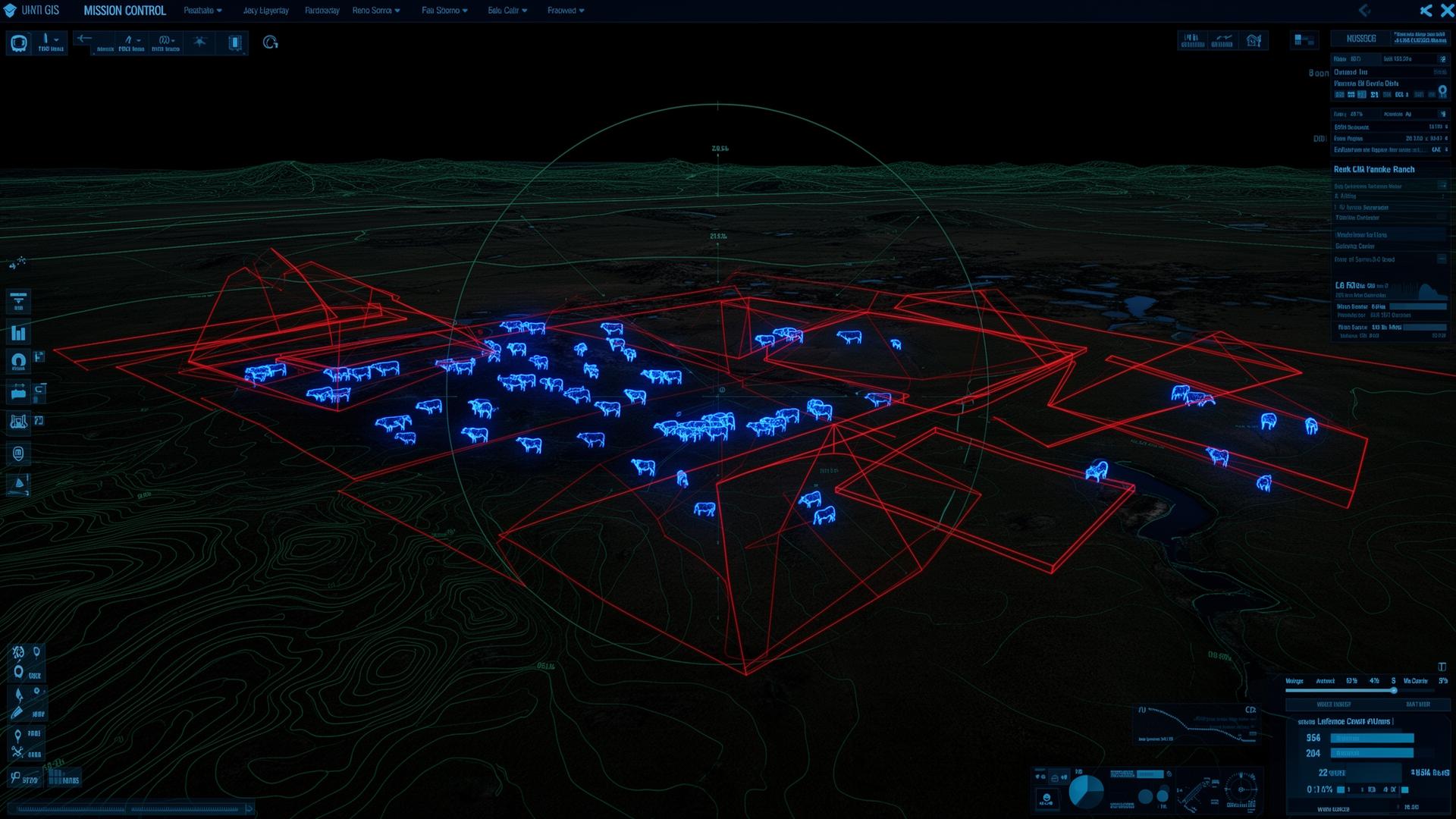 Live herd map